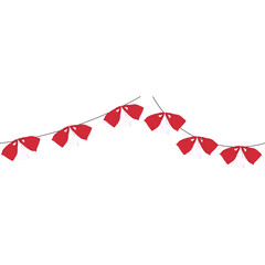 Obraz premium Indonesian Independence Day Hanging Decoration