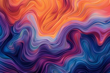 Fototapeta premium This is an abstract digital wallpaper background modern illustration or texture that has been generated in AI