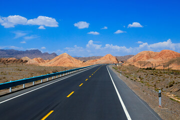 Beautiful highways in Asia and China