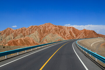 Beautiful highways in Asia and China