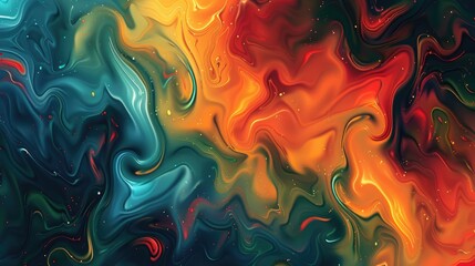 Fototapeta premium A captivating seamless pattern of abstract colors ideal for adding depth to any background