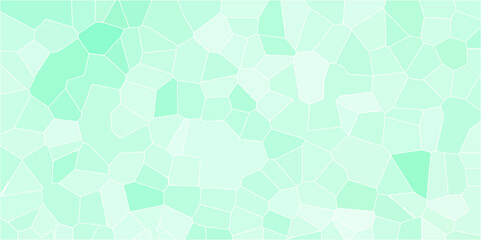 Abstract colorful background with triangles. background of crystallized. Pastel light mint colors stone tile pattern. Cement kitchen decor. Mint marble bath floor. Fabric vintage print. vector.