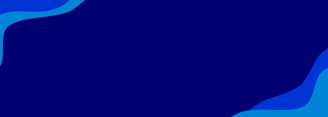 Blue layered wavy pattern backdrop banner template abstract geometric father's day concept background with blank space