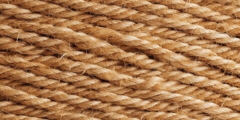 Closeup of a Textured Rope
