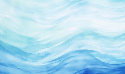 Watercolor aqua turquoise blue colors waves ocean texture