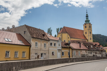 Church of Saint Anastasia in Samobor. Samobor is a city in Zagreb County, Croatia
