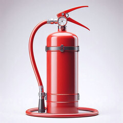 Obraz premium The Essential Fire Extinguisher, Isolated on White background