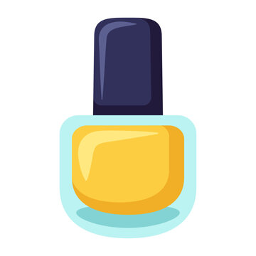 recommend clip art: Bright nail polish. Gel polish for manicure in a bottle. Cartoon flat clipart