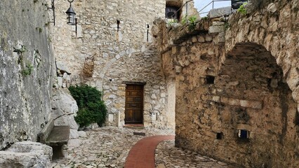 Street in Eze, France 