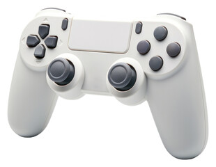 PNG Gamepad joystick white electronics.