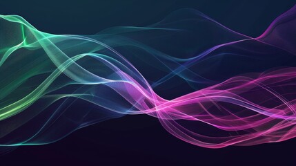 Fototapeta premium Abstract Swirling Nebula of Color