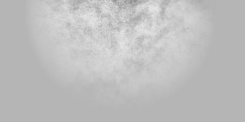 Abstract grey storm cloud texture. White dramatic smoke brush effect smoke swirls misty fog isolated, background. Gray grunge painted paper textured canvas for design watercolor scraped vector.