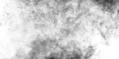 Abstract grey storm cloud texture. White dramatic smoke brush effect smoke swirls misty fog isolated, background. Gray grunge painted paper textured canvas for design watercolor scraped vector.