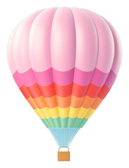 Naklejka premium PNG Balloon aircraft vehicle sky.
