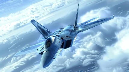 Naklejka premium A jet flying in the sky UHD wallpaper