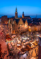 Wroclawski Rynek i kamienice © sopthedrone