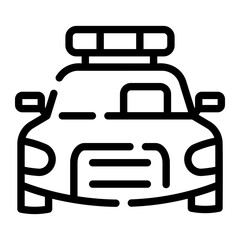 police car
