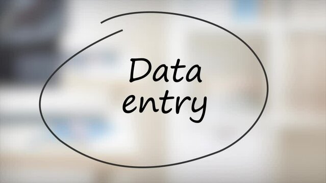 Data entry