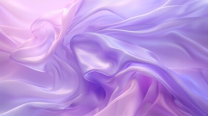 Obraz premium An abstract purple curved shape with soft edges and blurred details, set against a light background.