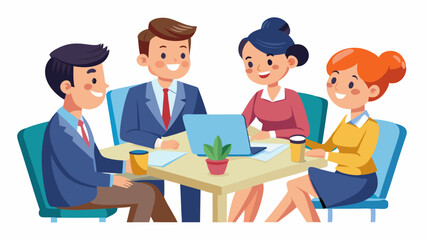 simple-business-meeting-cartoon--teamwork-and-comm