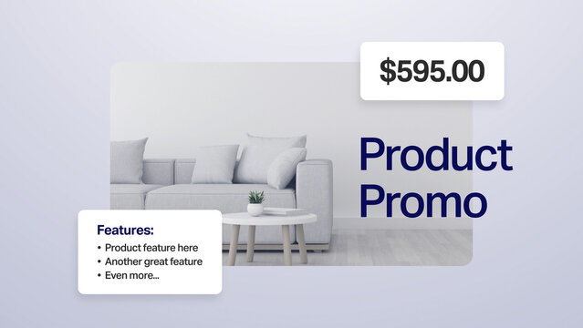Multiple Panel Product Promo