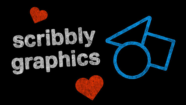 Scribbly Text And Graphics Maker