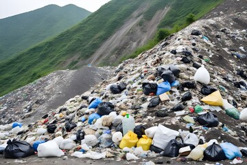 garbage isolated