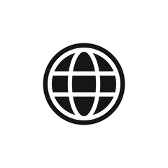 Go to web icon vector. EPS 10 editable vector