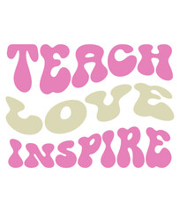 Retro, Teacher Craft Design. T-shirt Design. Illustration