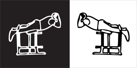  IIlustration Vector graphics of Workout Routine icon