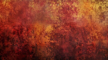 Textured autumnal grunge backdrop with earthy fall tones