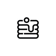 Iconic Breakfast: Pancakes in Picture Form