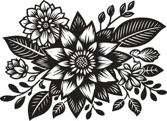 flower design vector illustration 