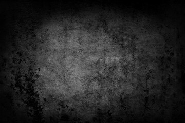 Black gray cement concrete wall texture grunge background rough background dark concrete floor