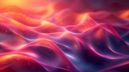 Obraz premium Abstract Swirling Background with Red and Yellow Lights.