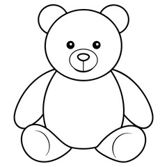 Naklejka premium teddy-bear vector design 