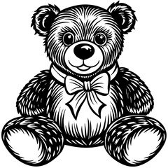 teddy-bear vector design 