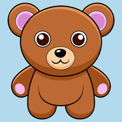 teddy-bear vector design 