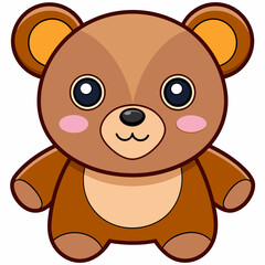 teddy-bear vector design 