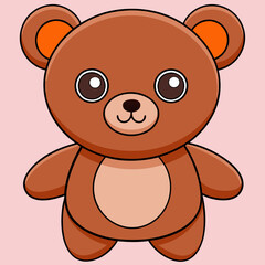 teddy-bear vector design 