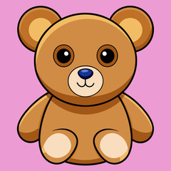 teddy-bear vector design 