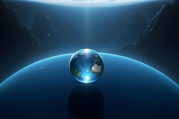 Fototapeta premium water planet