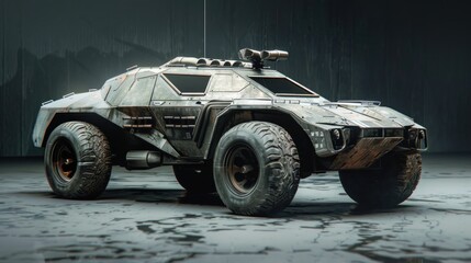 Military-Grade Off-Road Vehicle