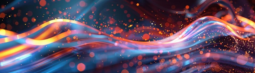 Obraz premium Business innovation and success represented by dynamic abstract designs