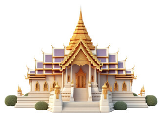 PNG Thai Temple temple architecture building.