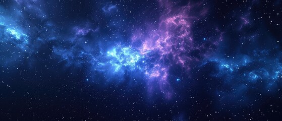 Majestic Nebula Illuminating the Vast Universe