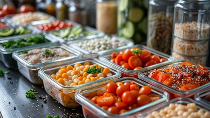 Organized Food Prep for Healthy Meals