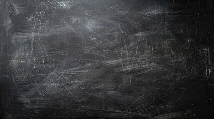 black chalkboard texture background blank blackboard surface for education and design closeup photo