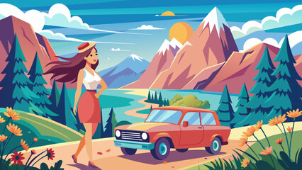 young-beautiful-woman-traveling-by-car-in-the-moun