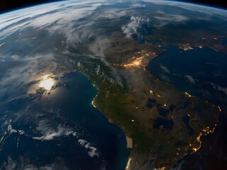 Fototapeta premium Earth from space